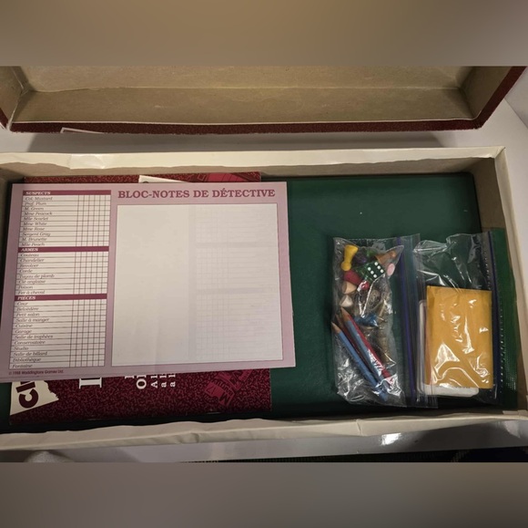 Clue Master Detective 1988 Parker Brothers Board Game 100% Complete Vintage - Picture 2 of 3